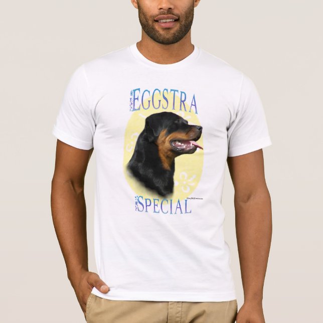 Camiseta Especial do Rottweiler Eggstra (Frente)