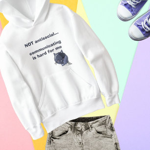 Camiseta Especial precisa de raposa azul estilo kawaii