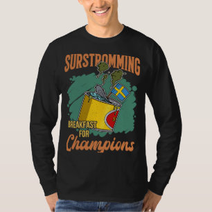 Camiseta Especialidade de peixe sueca suecia Surstromming p