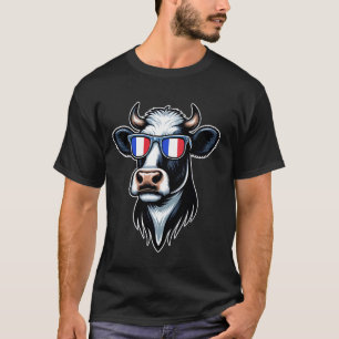Camiseta Especialidades Francesas Vaca Souvenir Férias na F