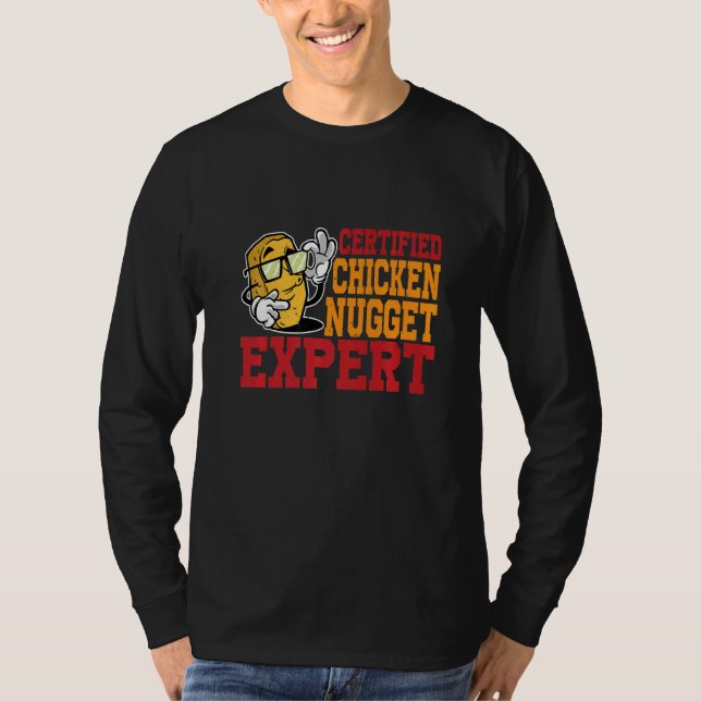 Camiseta Especialista Certificado em Nuggets de Frango (Frente)