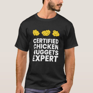 Camiseta Especialista Certificado em Nuggets de Frango  Nug