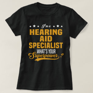Camiseta Especialista em audições