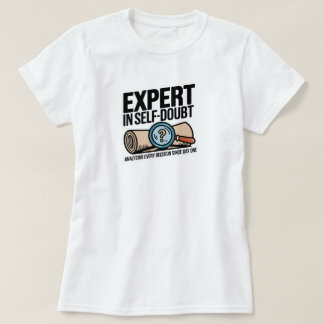 Camiseta Especialista em autodúvida