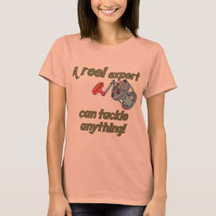 Camiseta Especialista em bobinas de pesca