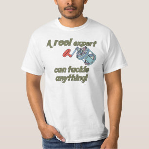 Camiseta Especialista em bobinas de pesca