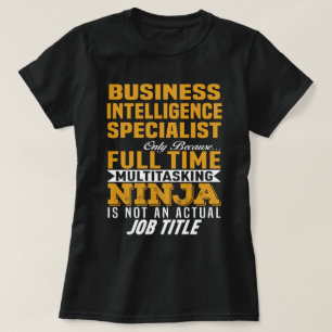 Camiseta Especialista em Business Intelligence