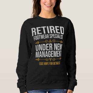 Camiseta Especialista Em Calçado Aposentado Sob Nova Gestão