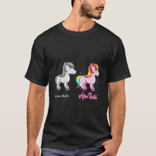 Camiseta Especialista Em Calor Reiki Do Unicorn Reiki Para