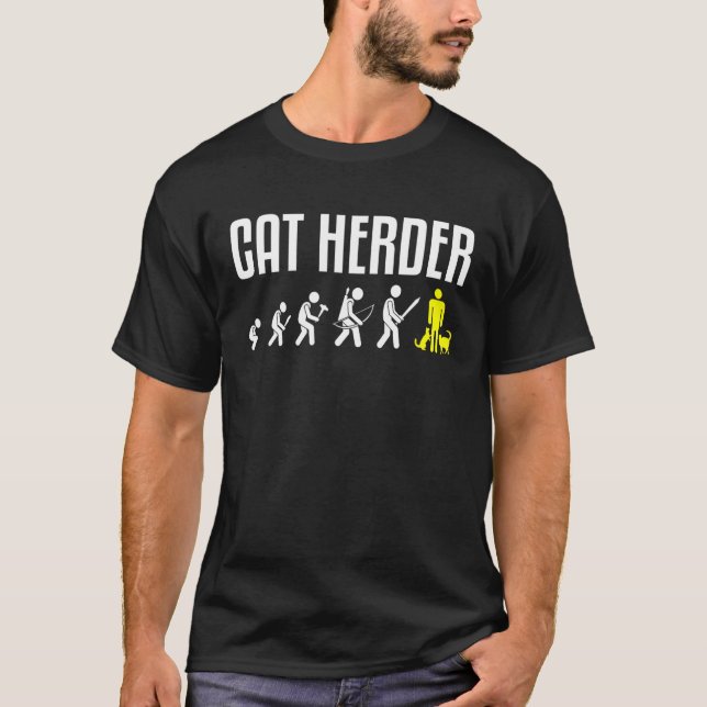 Camiseta Especialista em Cat Herder 3 (Frente)