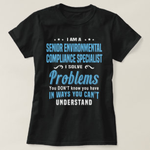 Camiseta Especialista em conformidade ambiental do mais vel