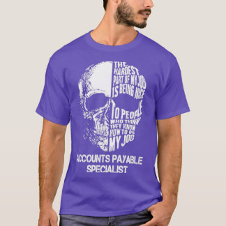 Camiseta Especialista em Contas a Pagar