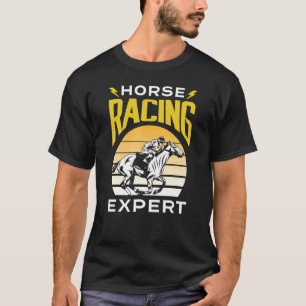 Camiseta Especialista em corrida de cavalos Cavalos Corrida