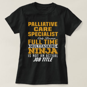 Camiseta Especialista em cuidados paliativos