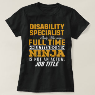 Camiseta Especialista em deficiência