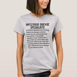 Camiseta Especialista em doenças infecciosas