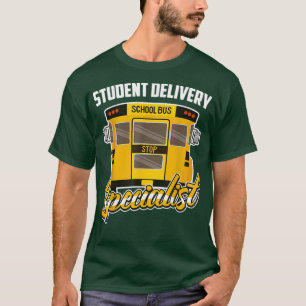 Camiseta Especialista em Entrega de Estudantes de Ônibus Es