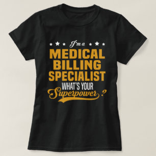 Camiseta Especialista em Faturação Médica