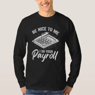 Camiseta Especialista em Folha de Pagamento Projetado para
