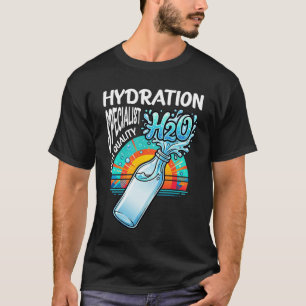 Camiseta Especialista em Hidratação da Equipe Suporte Garra