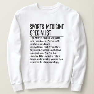 Camiseta Especialista em medicina desportiva