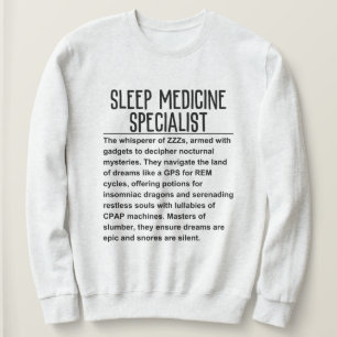 Camiseta Especialista em medicina do sono
