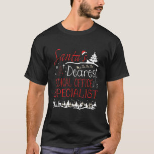 Camiseta Especialista em Medicina Xmas Trabalho Engraçado N