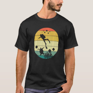 Camiseta Especialista em mergulho de instrutor de mergulho