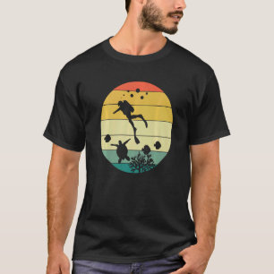 Camiseta Especialista em mergulho de instrutor de mergulho 