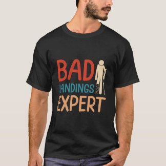 Camiseta Especialista em Péssima Aterrissagem Sobrevivente