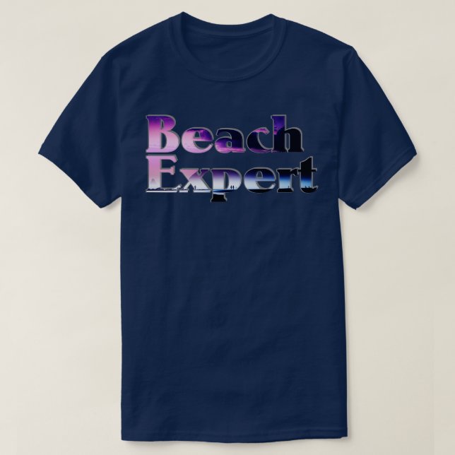 Camiseta Especialista em Praia (Frente do Design)