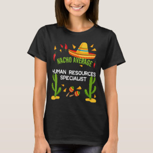 Camiseta Especialista em Recursos Humanos Médios Nacho