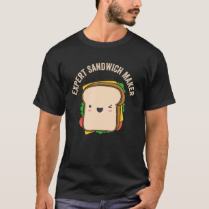 Camiseta Especialista em Sandwich Maker Sandwiches Fan Food