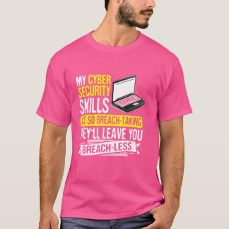 Camiseta Especialista em Segurança de Rede e Testor de Pene
