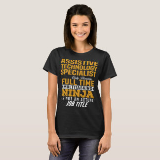 Camiseta Especialista em Tecnologia Assistiva