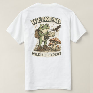 Camiseta Especialista em Vida Selvagem de Fim de Semana Sap