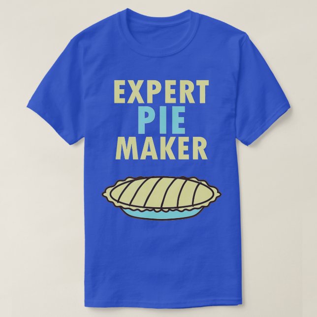 Camiseta Especialista Pie Maker Dessert Ba (Frente do Design)