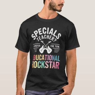Camiseta ESPECIALISTAS BONITOS PROFESSOR DE Arte EDUCAÇÃO R