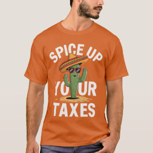 Camiseta Especialize seus impostos CPA Engraçado Humor de C
