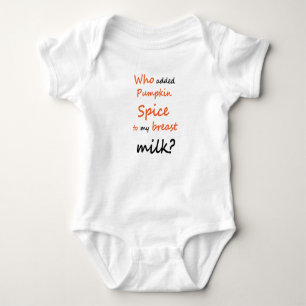 Camiseta Especiaria da abóbora de Onesis do bebê