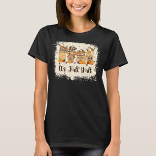Camiseta Especiaria de Abóbora do ouro Pumpkin Latência out