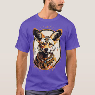 Camiseta Espécie Ameaçada Cachorro Selvagem Africano Sampha