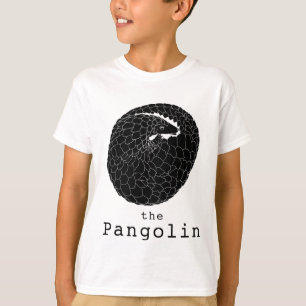 Camiseta Espécie Ameaçada Pangolim Animal Arte da Vida Selv
