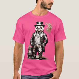 Camiseta Espécie ameaçada Urso de Panda Dr. Garfield