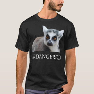 Camiseta Espécie animal ameaçada Anel de Limão Alcance