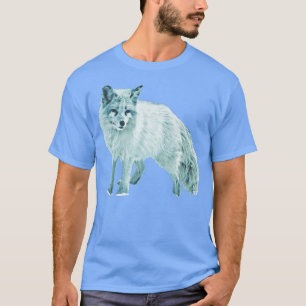 CAMISETA ESPÉCIE DE NEVE ARCTICA FOX BRANCA FOX POLAR FOX
