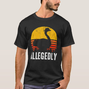 Camiseta Espécies De Aves Alegadamente Sem Voo De Ostrich