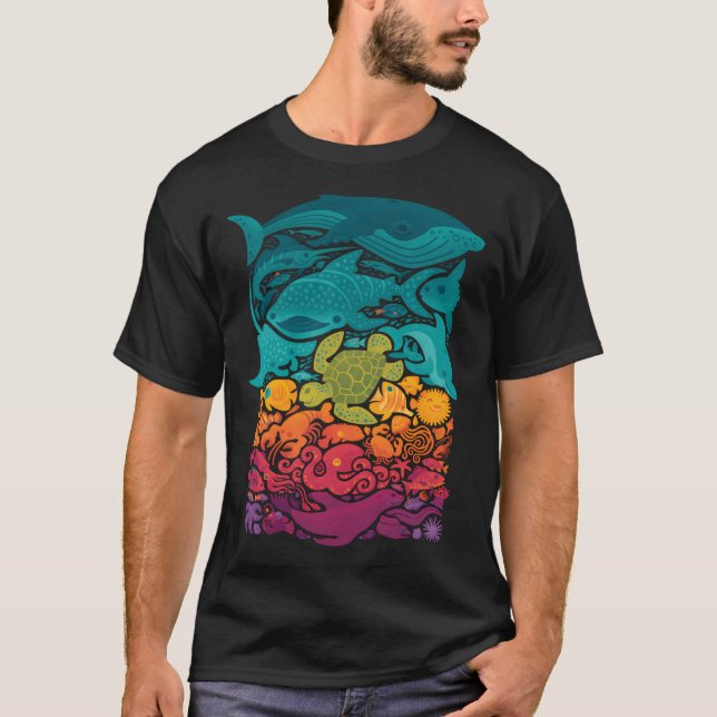 Camiseta Espectro Aquático (Frente)