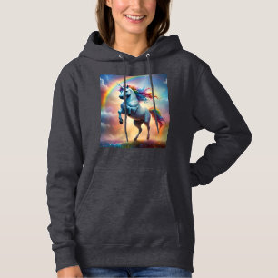 Camiseta Espectro Celestial: O Arco do Unicórnio Arco-íris