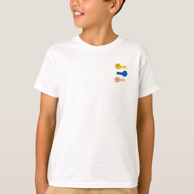 Camiseta "Espectro de Emoção" (Frente)